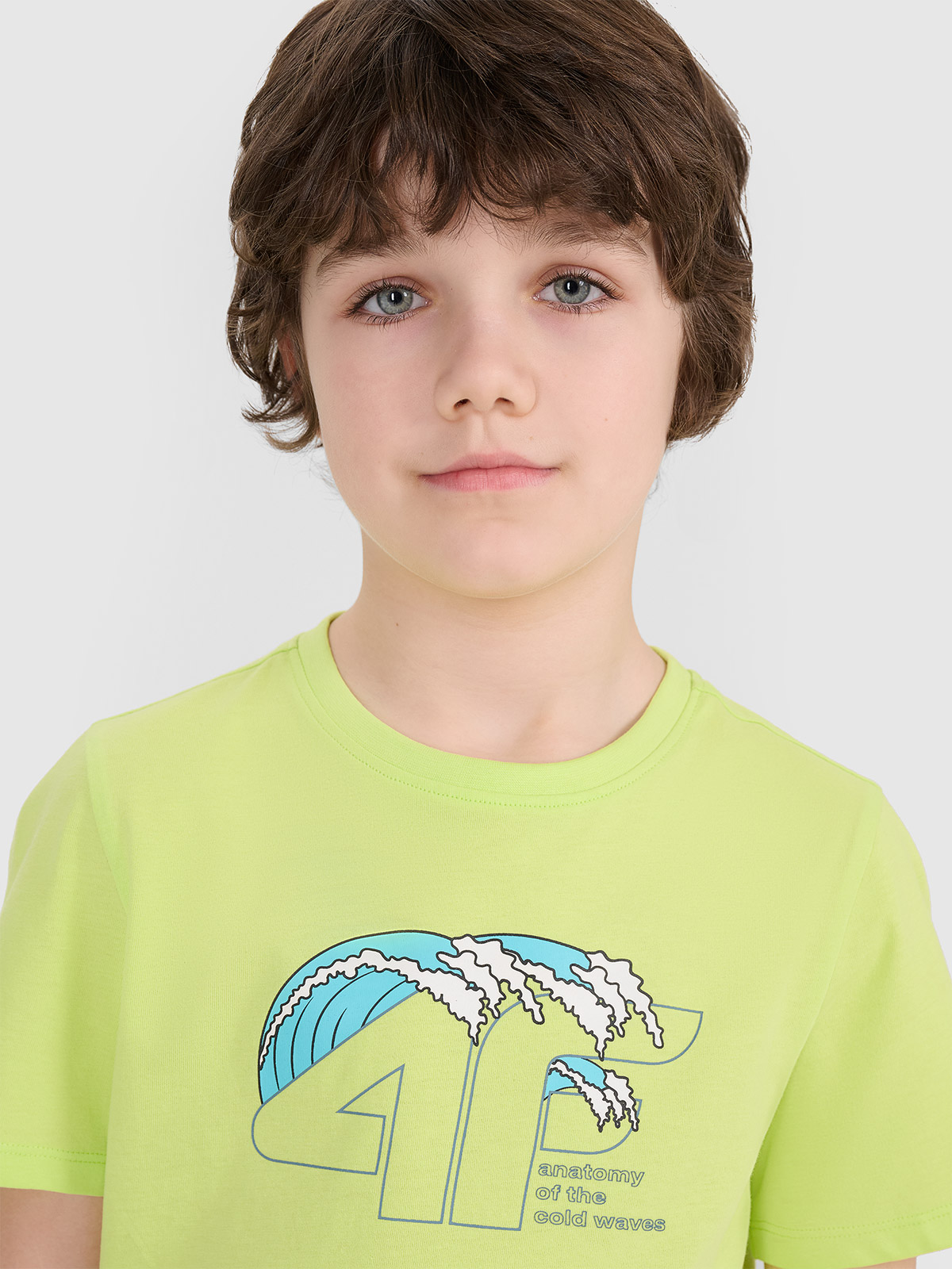 T-shirt regular marškinėliai su spauda berniukams - raudoni