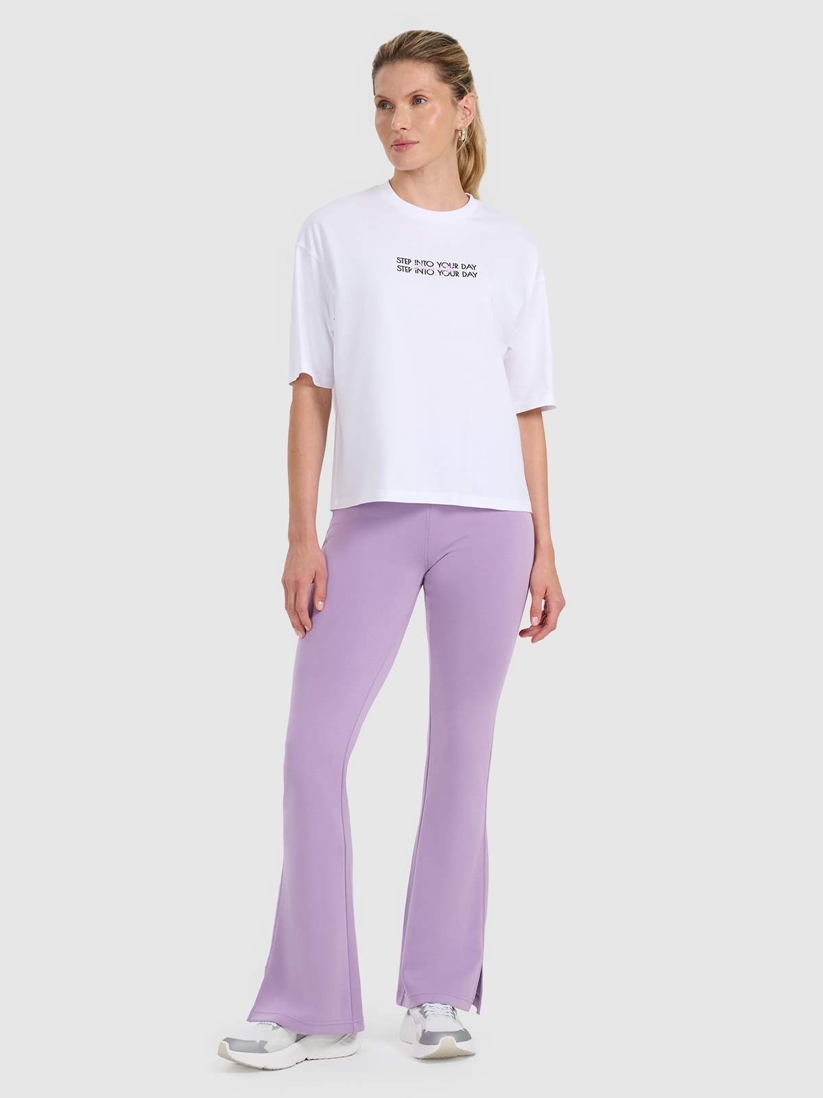 Moteriškos tamprės iš platesnėmis klešnėmis - violetinės