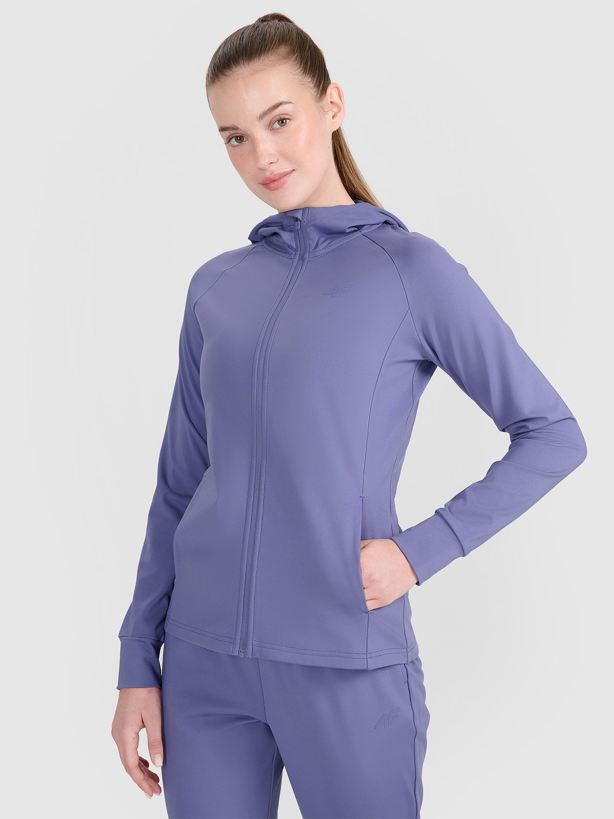 Moteriški regular greitai džiūstantys treniruočių marškinėliai – mėlyni