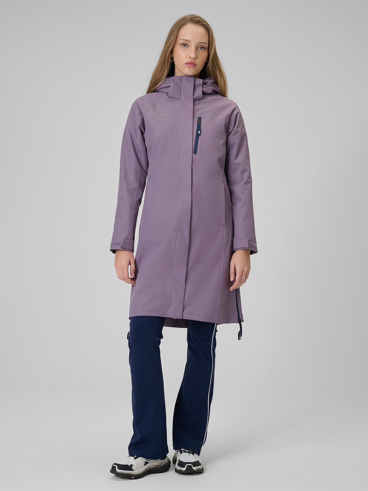 Paltas membrana 8000 moteriškas - violetinis