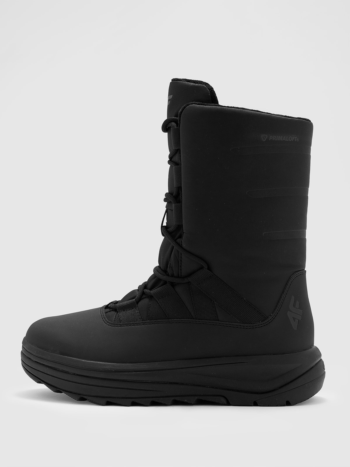 Moteriški žieminiai sniego batai INUA su Primaloft kamšalu - juodi