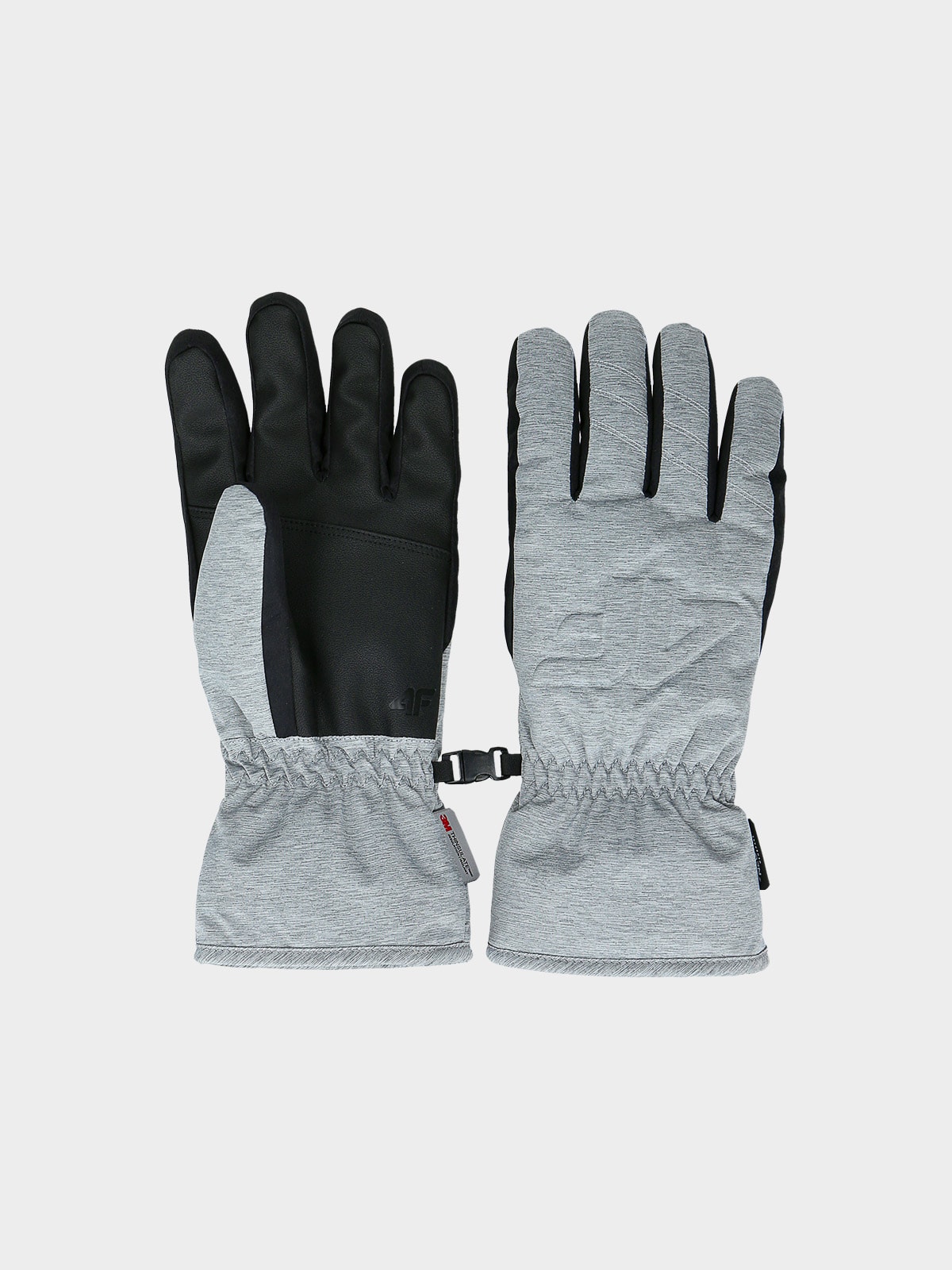 Moteriškos Thinsulate slidinėjimo pirštinės - pilkos