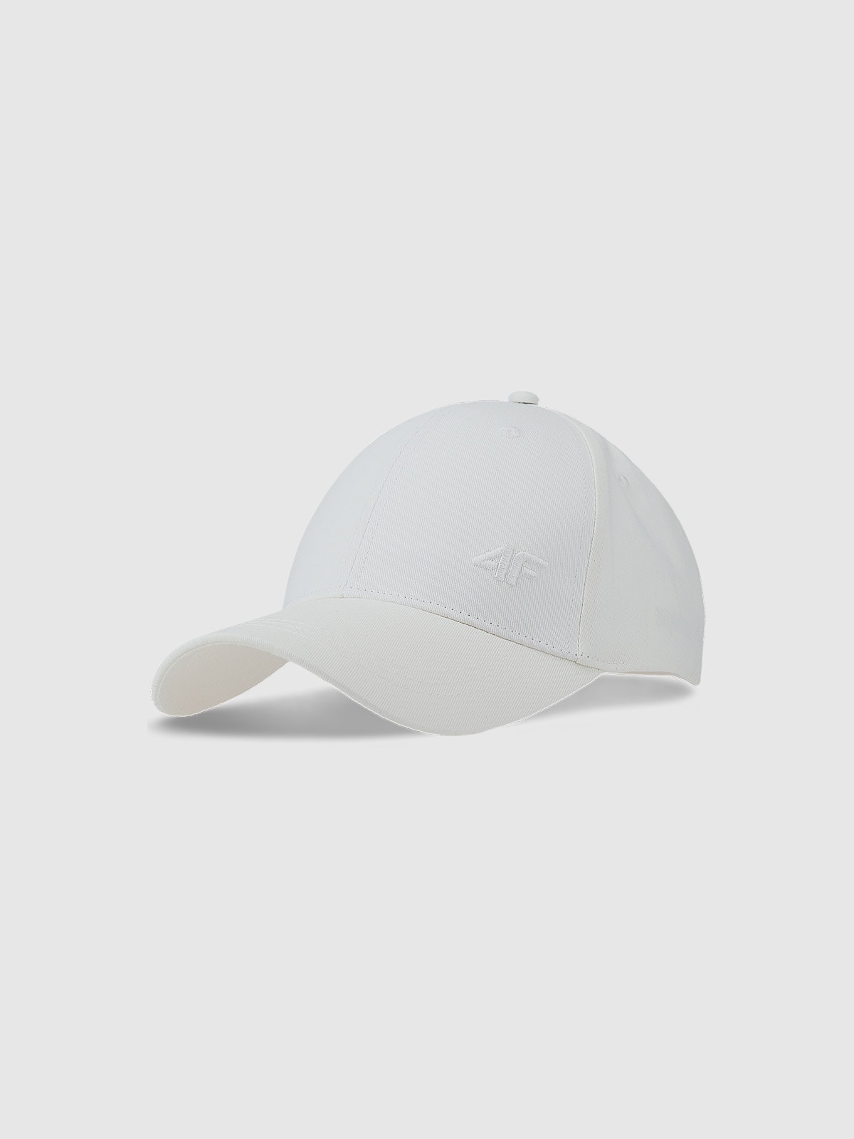 Strapback kepurė su snapeliu unisex - balta