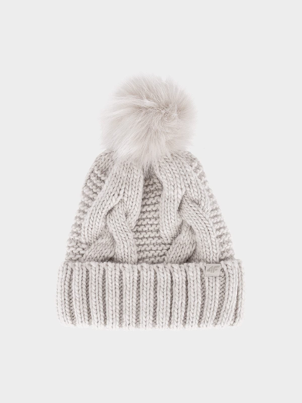 Moteriška žieminė kepurė - balta