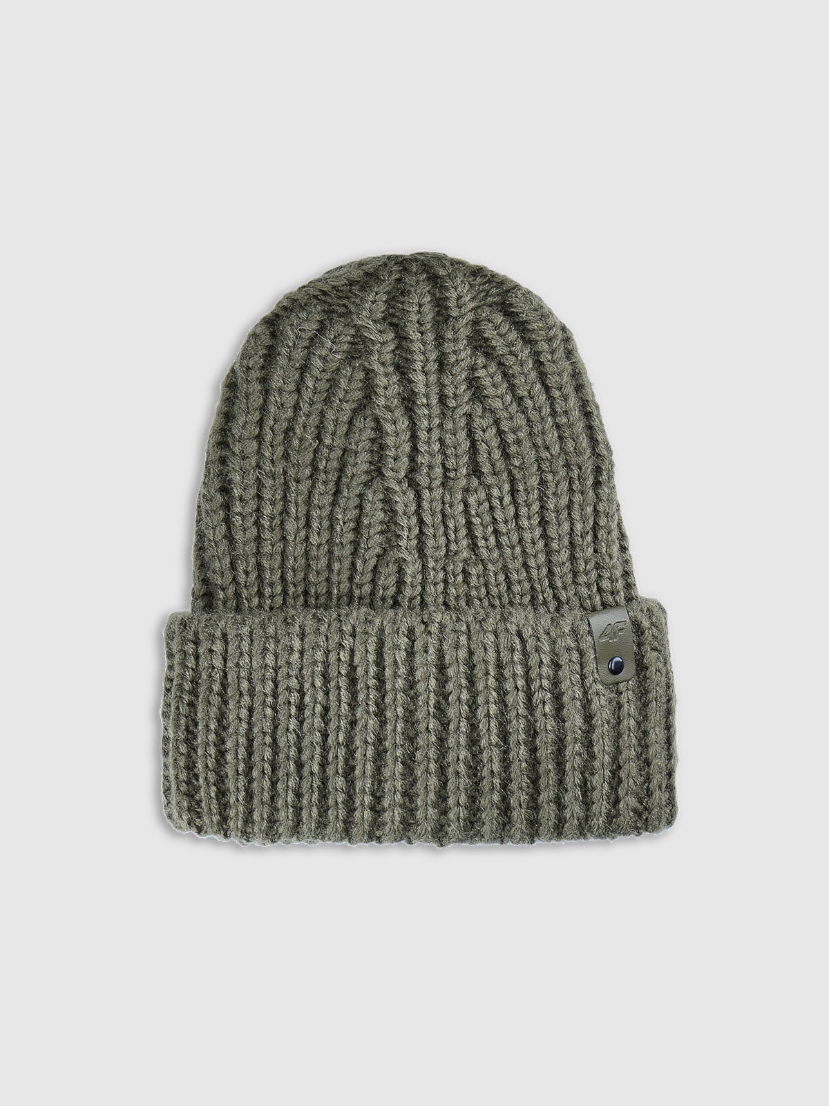 Moteriška beanie kepurė - khaki spalvos