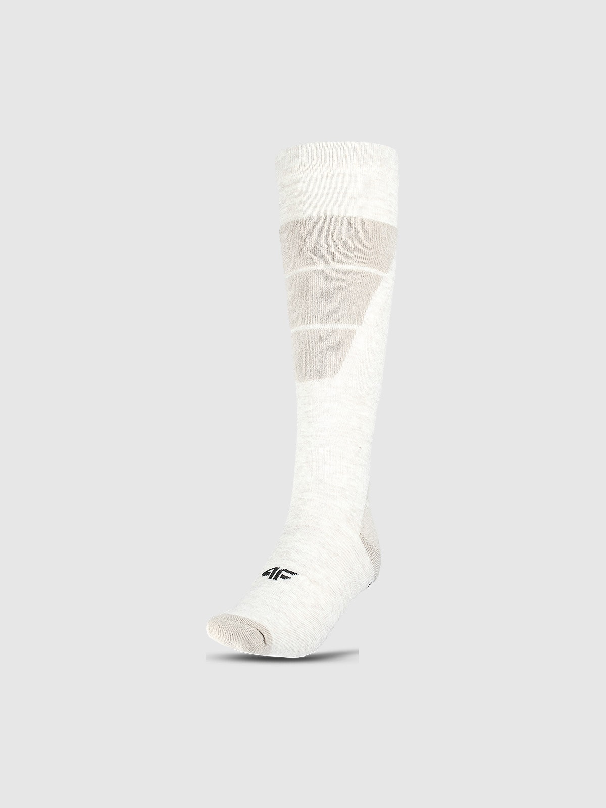 Moteriškos slidinėjimo kojinės - smėlio spalvos