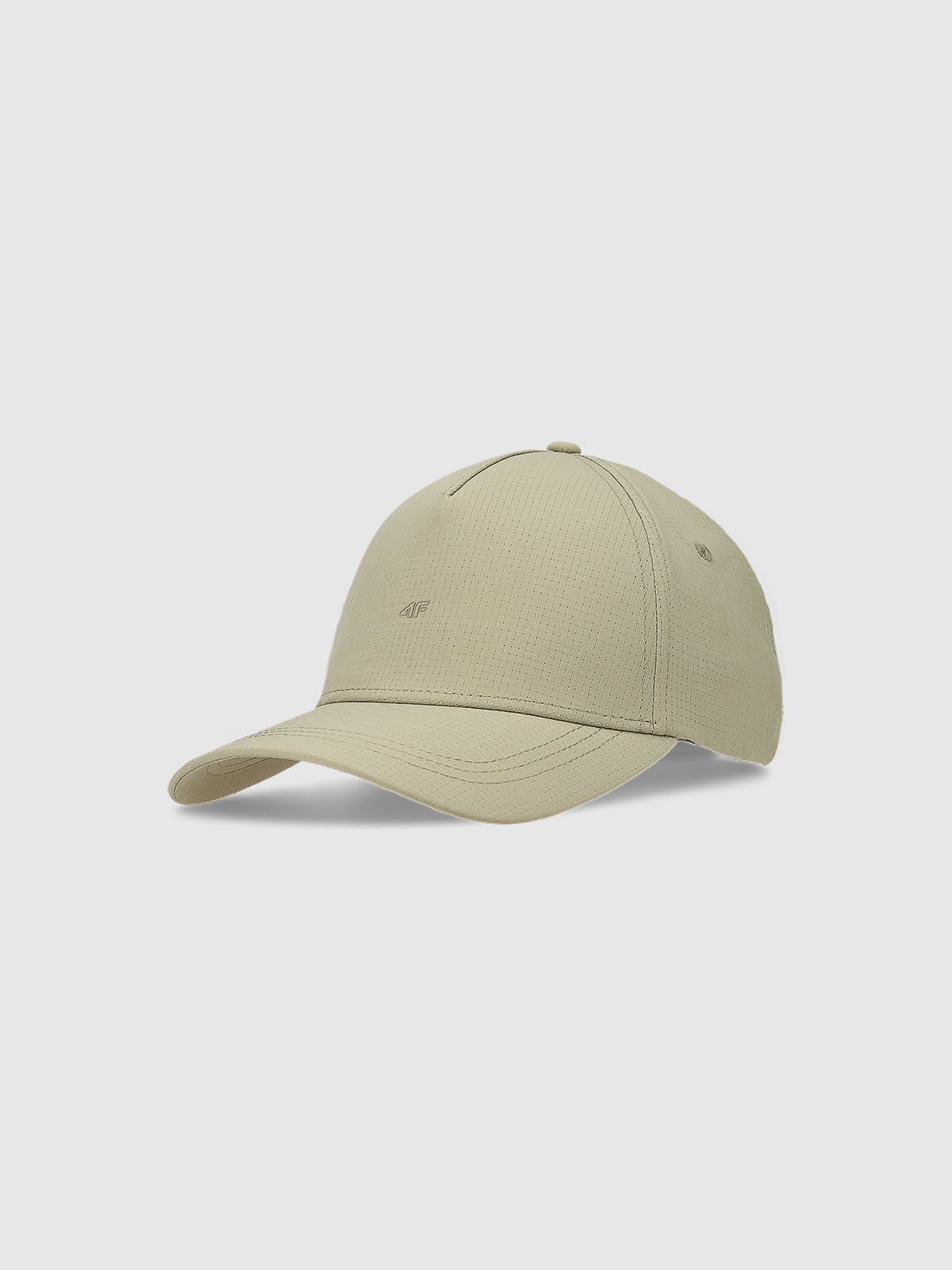 Strapback kepurė su snapeliu unisex - khaki spalvos