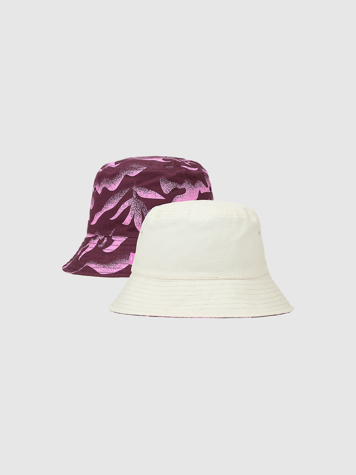 Moteriška dvipusė bucket hat skrybėlė - daugiaspalvė