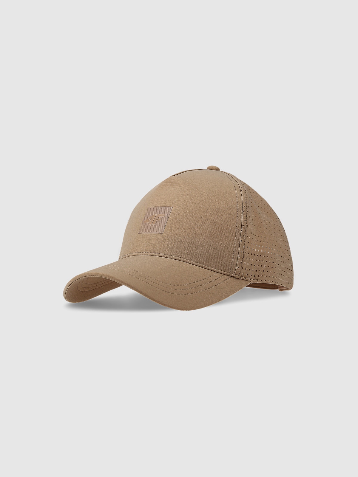Strapback kepurė su snapeliu unisex - smėlio spalvos