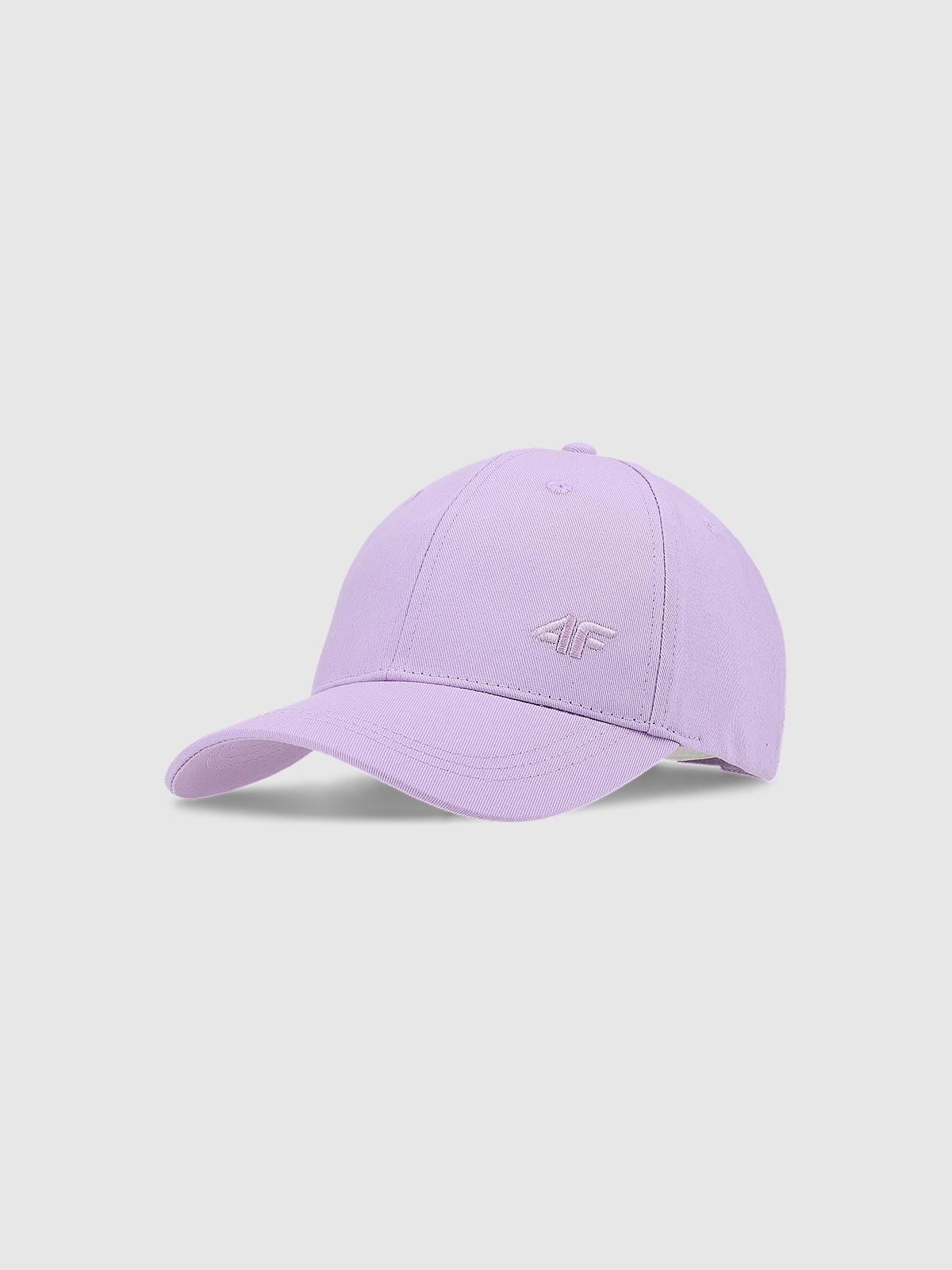 Strapback kepurė su snapeliu unisex - violetinė