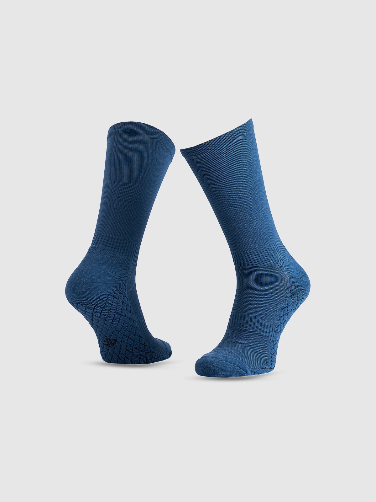 Bėgimo kojinės už kulkšnies unisex - tamsiai mėlynos