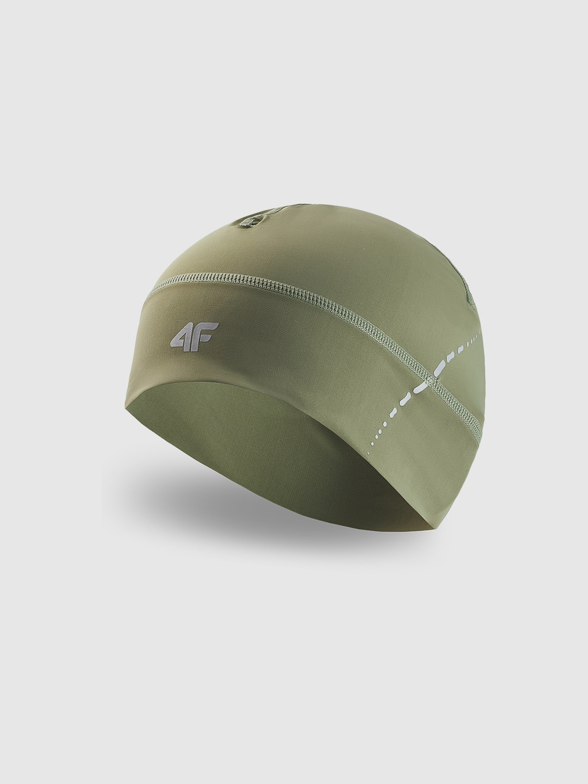 Kepurė bėgimui unisex - alyvuogių spalvos