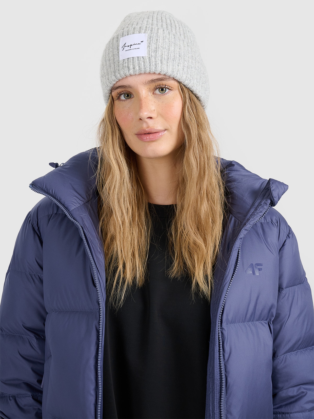 Moteriška žieminė kepurė - pilka