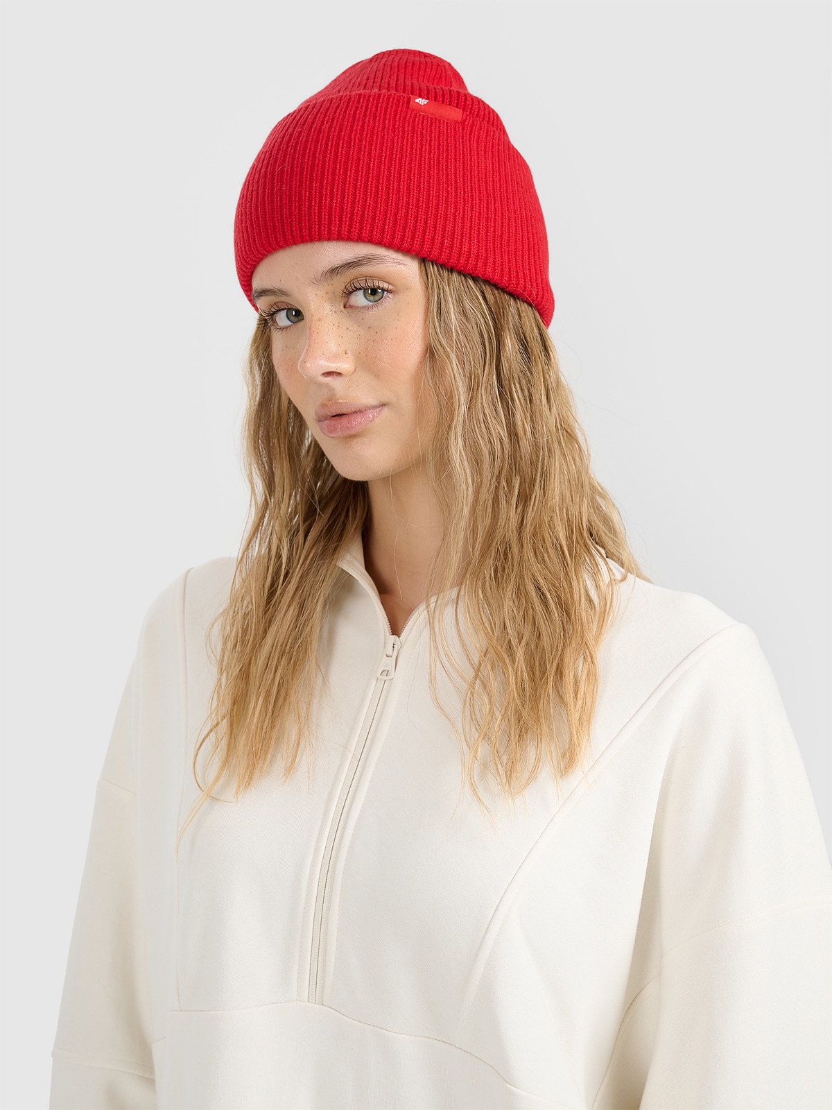 Beanie kepurė unisex - raudona