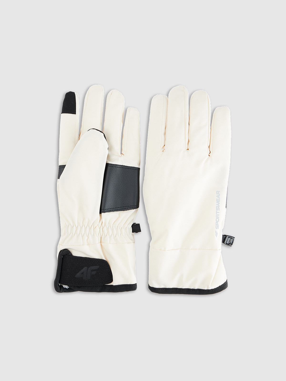 Touch Screen žieminės pirštinės unisex - smėlio spalvos