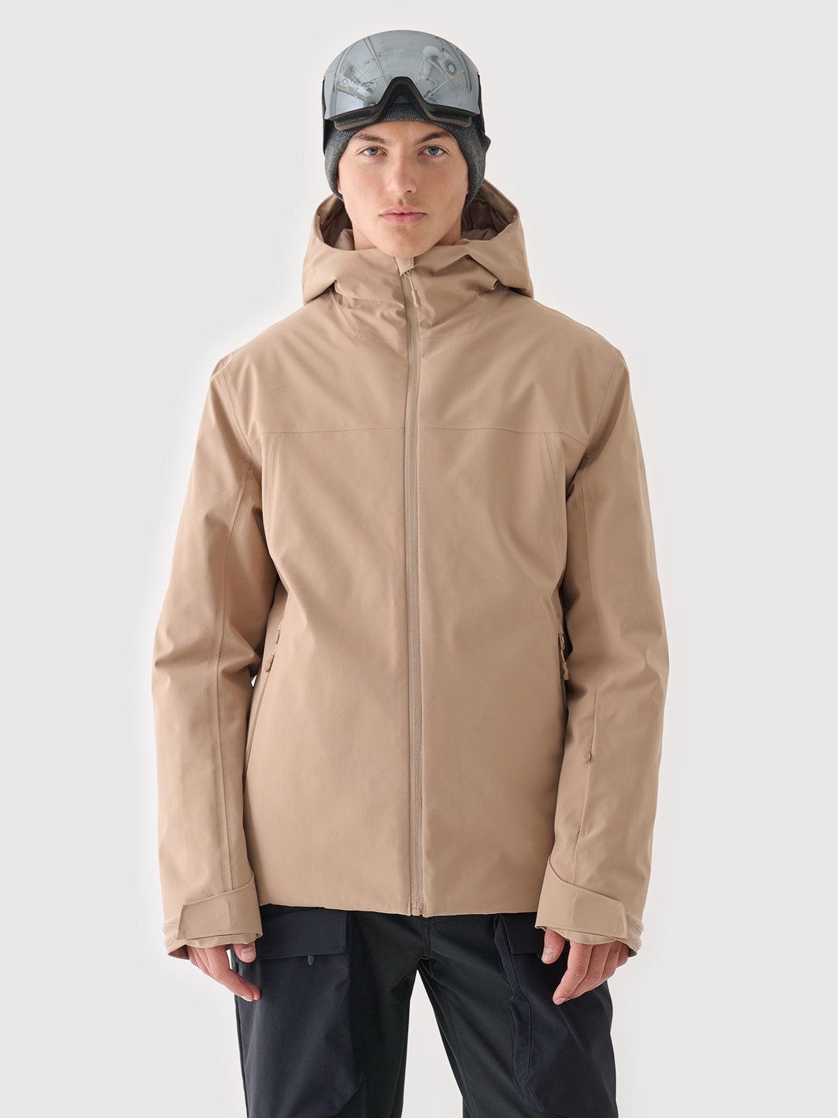 Vyriška slidinėjimo striukė 5000 membrana - ruda