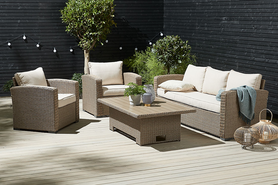 Sodo baldų komplektas STAVERN