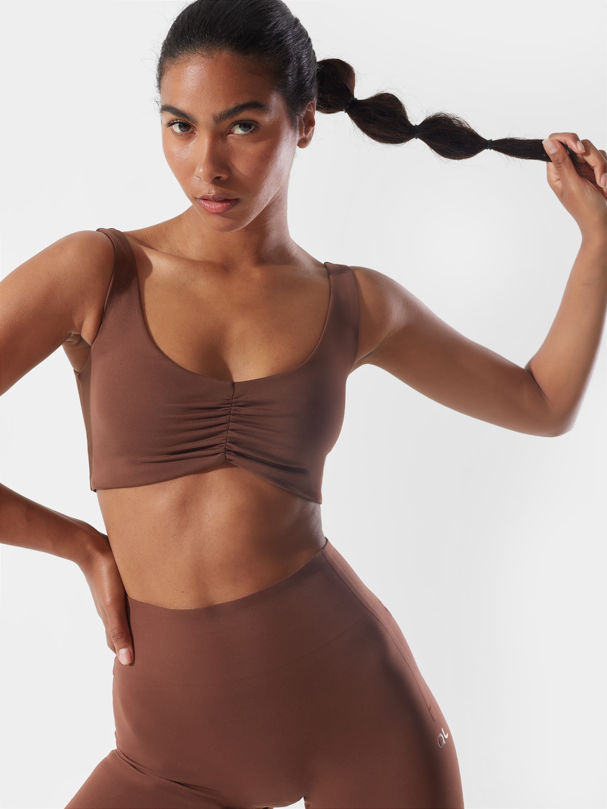 Moteriški Top greitai džiūstantys marškinėliai iš perdirbtų medžiagų 4F x Anna Lewandowska