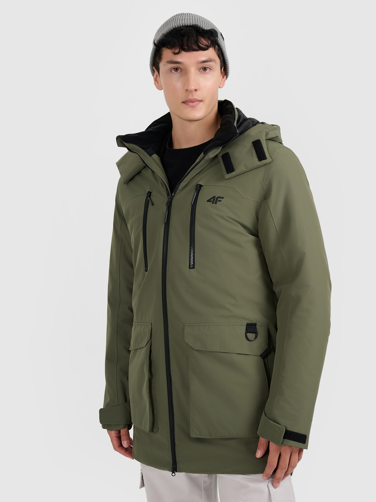 Vyriška žieminė striukė 8000 membrana - žalia