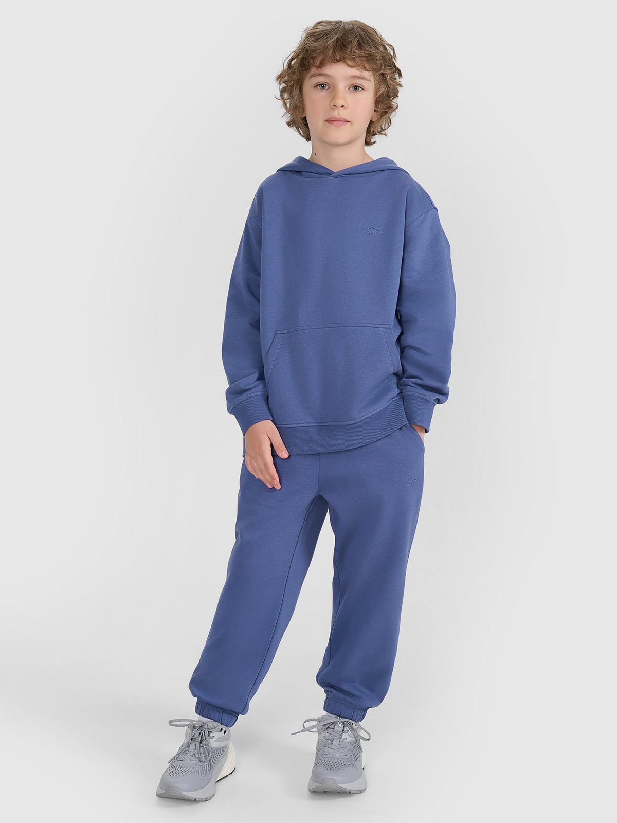 Sportinės jogger kelnės berniukams - mėlynos