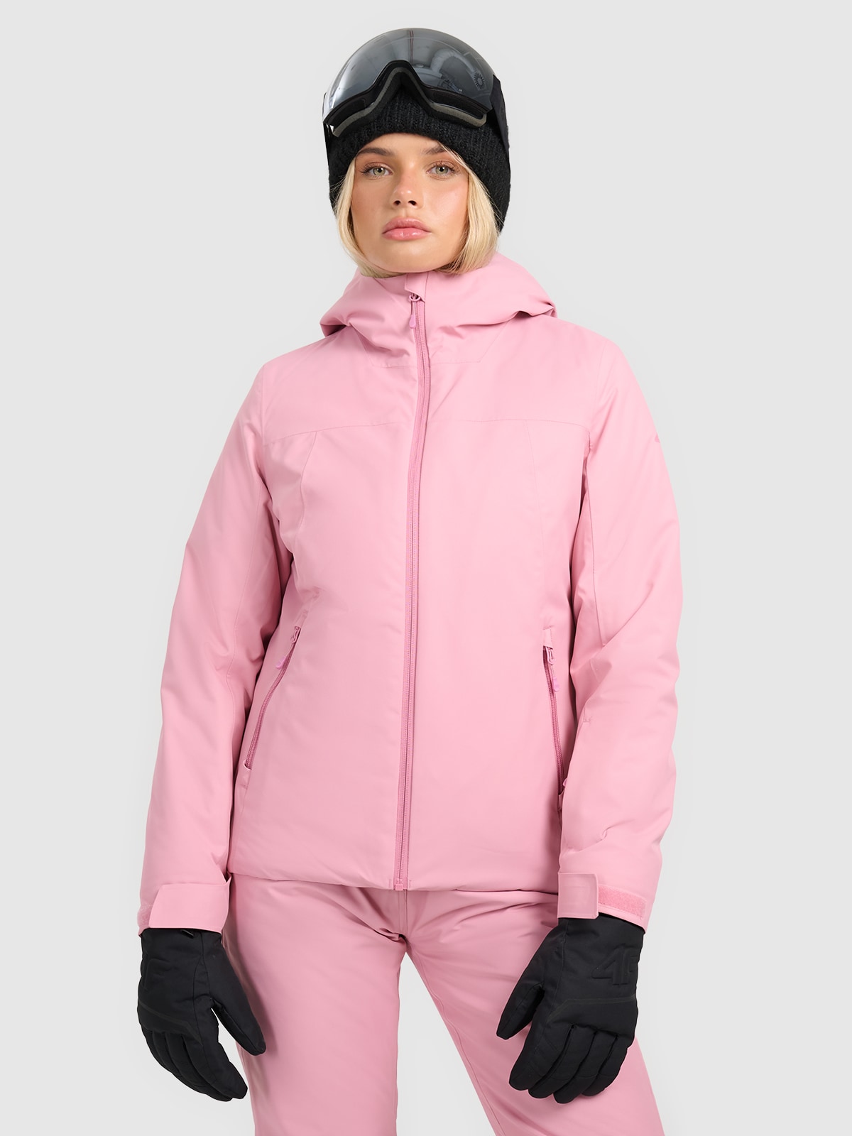 Moteriška slidinėjimo striukė 5000 membrana - rožinė