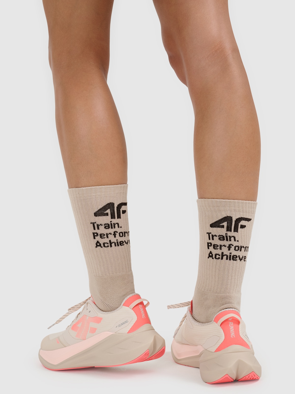 Moteriškos casual kojinės virš kulkšnių (2-pack) - daugiaspalvės 