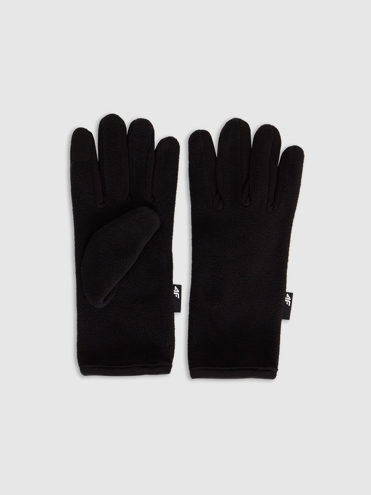 Touch Screen fliso pirštinės unisex - juodos