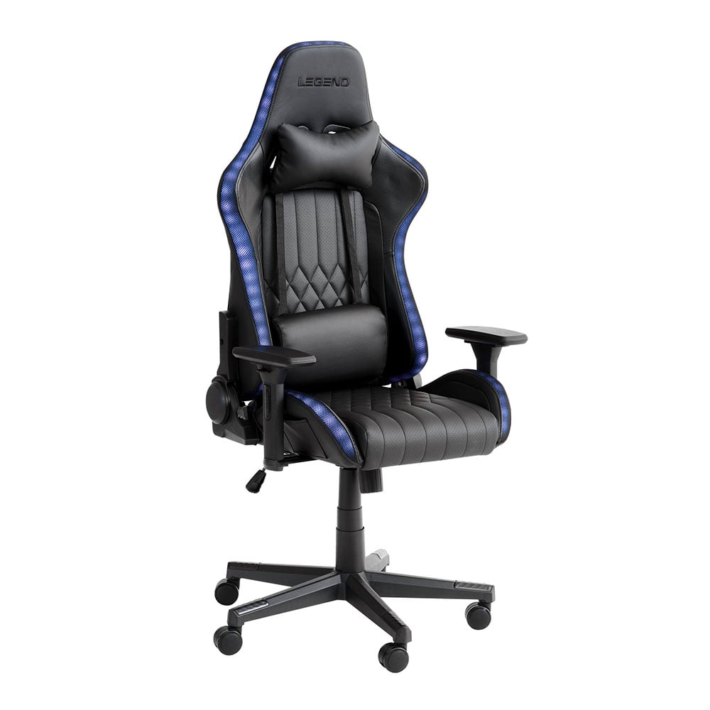 Žaidimų kėdė su LED RANUM