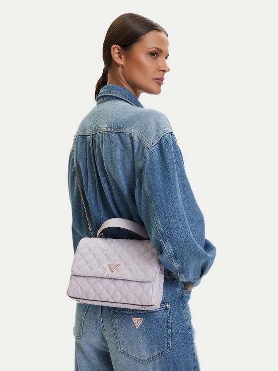 Guess Rankinė Guess Giully II HWQG96 73200 Violetinė