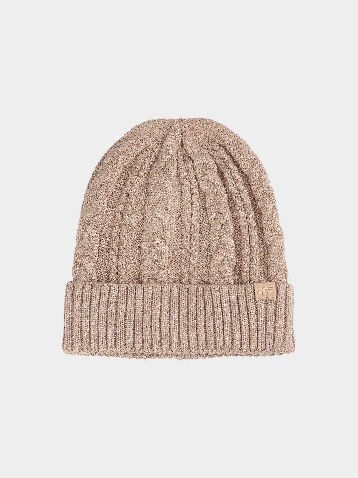 Moteriška žieminė kepurė - ruda