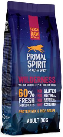 Sausas šunų maistas Alpha Spirit Primal Spirit Wilderness, 12 kg