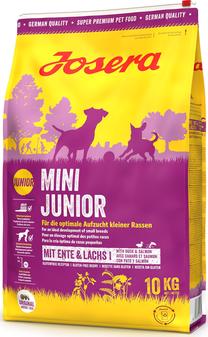 Sausas šunų maistas Josera Mini Junior, antiena, 10 kg