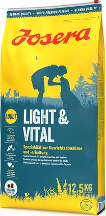 Sausas šunų maistas Josera Light & Vital, paukštiena, 12.5 kg
