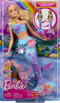 Lėlė, undinėlė Mattel Barbie Mermaid Flower Magic JDM72, 30 cm, įvairių spalvų