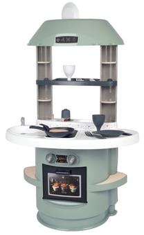 Vaikiška virtuvėlė Smoby Nova, balta sp./žalia sp.