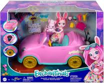 Lėlė Mattel Enchantimals Bunnymobile HCF85, 15 cm, įvairių spalvų
