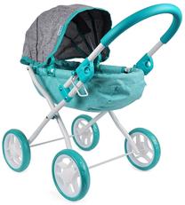 Lėlių vežimėlis Milly Mally Dori Prestige 3102, žydra sp.