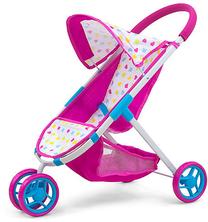 Lėlių vežimėlis Milly Mally Susie Candy, rožinė sp.