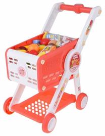 Parduotuvės žaislai, prekių krepšelis Home Supermarket, balta sp./raudona sp./įvairių spalvų