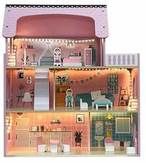 Lėlių namas Kruzzel 26364, rožinė sp.