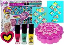 Papuošalų ir nagų dekoravimo rinkinys Girls Creator Beads & Nail Art