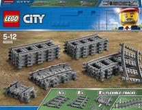 Konstruktorius LEGO City Bėgiai ir posūkiai 60205, 20 vnt.