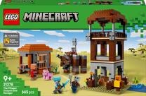 Konstruktorius LEGO® Minecraft Plėšikų sargybos postas ir naikintojas 21278, 665 vnt.