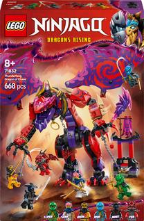 Konstruktorius LEGO® Ninjago Chaoso drakonas Griausmingoji iltis 71832, 668 vnt.