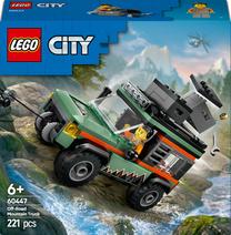 Konstruktorius LEGO® City Off-Road 4x4 kalnų visureigis 60447, 221 vnt.