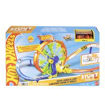 Automobilių trasa Mattel Hot Wheels Stunt Rapid Launch & Loop JBX65, įvairių spalvų
