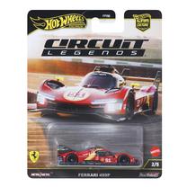  Žaislinis lenktyninis automobilis Mattel Hot Wheels Car Culture Ferrari 499P JBK49, raudona sp.