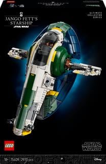 Konstruktorius LEGO® Star Wars Džiango Feto erdvėlaivis Firespray-Class 75409, 2970 vnt.