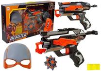 Žaislinių ginklų rinkinys Blaster, 25 cm Juoda sp./Oranžinė sp.