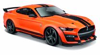  Žaislinis automobilis Maisto Die Cast Mustang Shelby GT500 31532, 1:24, juoda sp./oranžinė sp.